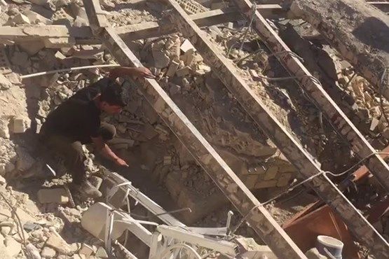 اختصاصی قدس/ وضعیت زلزله زدگان در روستای امام عباس کرمانشاه+فیلم