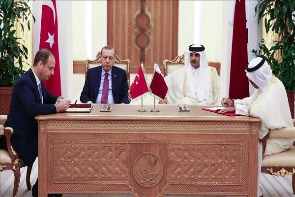 محورهای دیدار اردوغان با امیر قطر در دوحه
