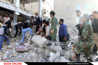خسارات زلزله در شهر سر پل ذهاب استان کرمانشاه/ گزارش تصویری