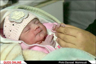 تولد سومین  نوزاد در مناطق زلزله زده/ عکس خبری
