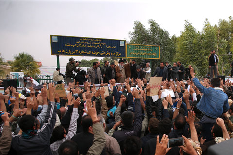 بازدید رهبر معظم انقلاب از مناطق زلزله زده کرمانشاه