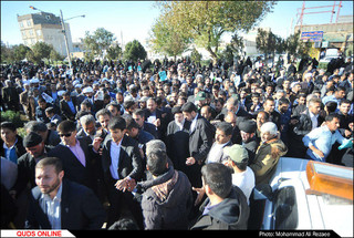 سفر تولیت آستان قدس رضوی به شهرستان سرخس / گزارش تصویری