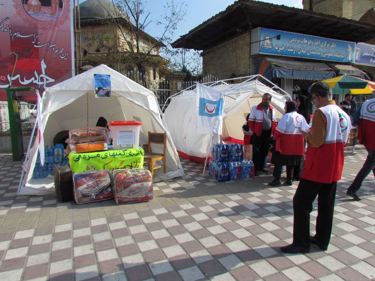 کمک بیش از ۶ میلیاردی گیلانی‌ها به زلزله زدگان کرمانشاه