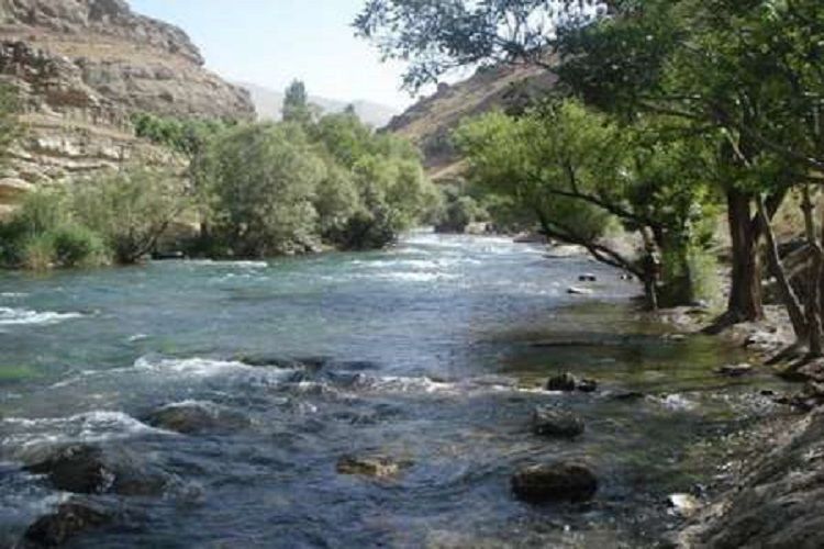 میزان منابع آبی رودخانه های خراسان شمالی ۱۲ درصد کاهش یافت