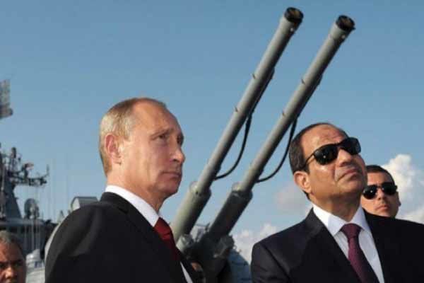 «السیسی» به روسیه اجازه استفاده از پایگاههای هوایی مصر را می دهد
