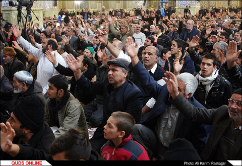 مراسم جشن روز میلاد حضرت محمد (ص)در رواق امام خمینی