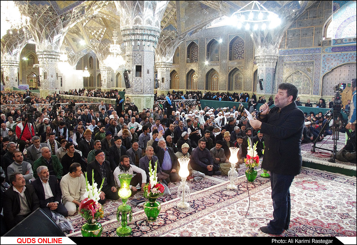 مراسم جشن روز میلاد حضرت محمد (ص)در رواق امام خمینی