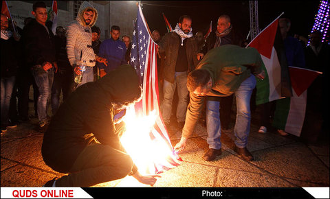 اعتراض مسلمانان جهان به انتقال سفارت آمریکا در بیت المقدس