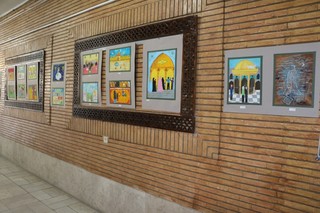 نمایشگاه نقاشی« رنگ نور» در شهرکرد