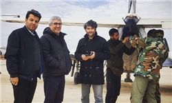 فیلمبرداری آخرین پلان فیلم «حاتمی‌کیا» در فرودگاه سوریه + عکس