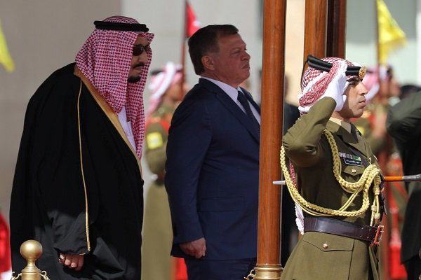 پادشاه اردن در ریاض با «سلمان بن عبدالعزیز» دیدار کرد
