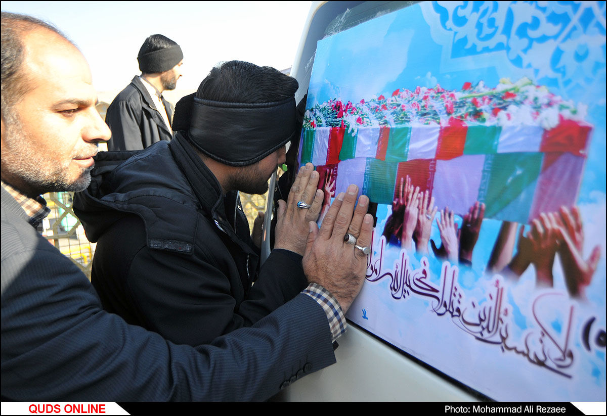 استقبال از شهید مدافع حرم در کرمان