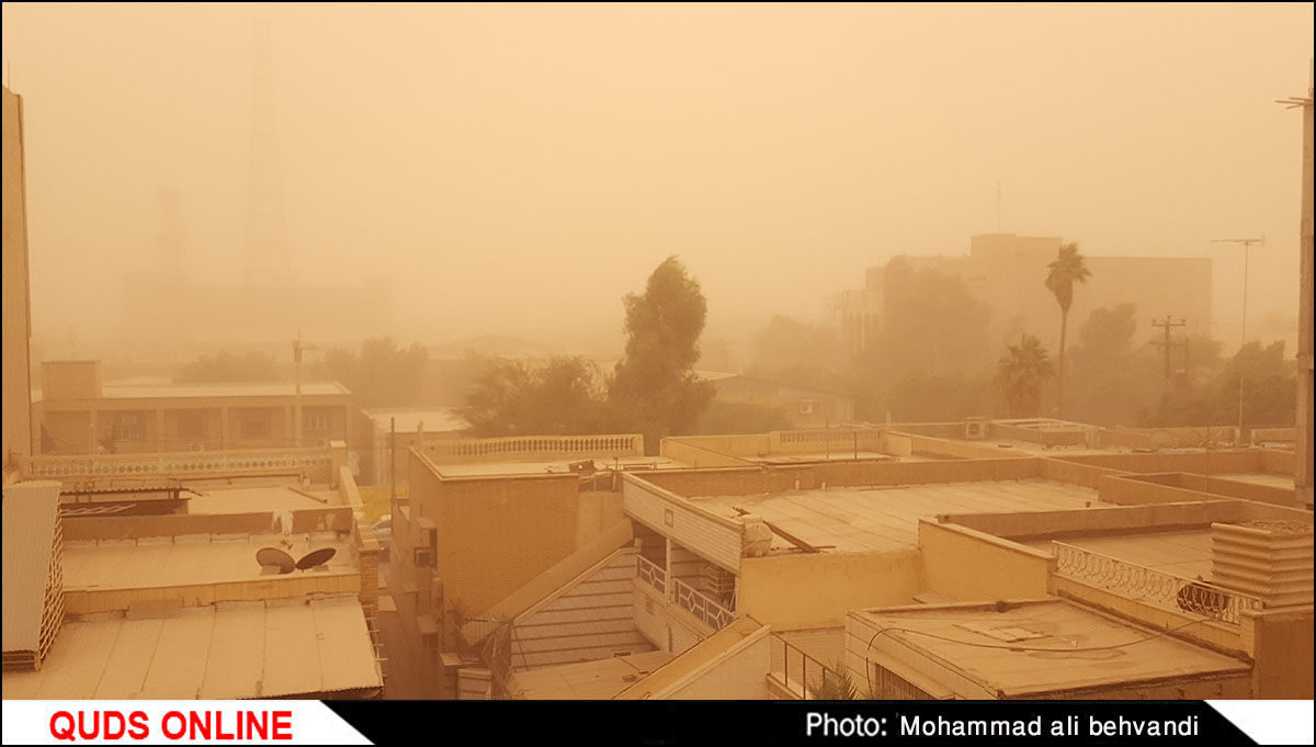 گرد و غبار راه باران به خوزستان را سد کرده است