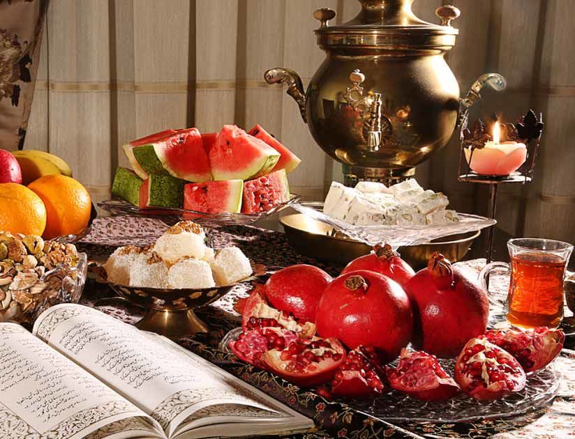 آیین "شب یلدا" درمیان مردمان خراسان شمالی