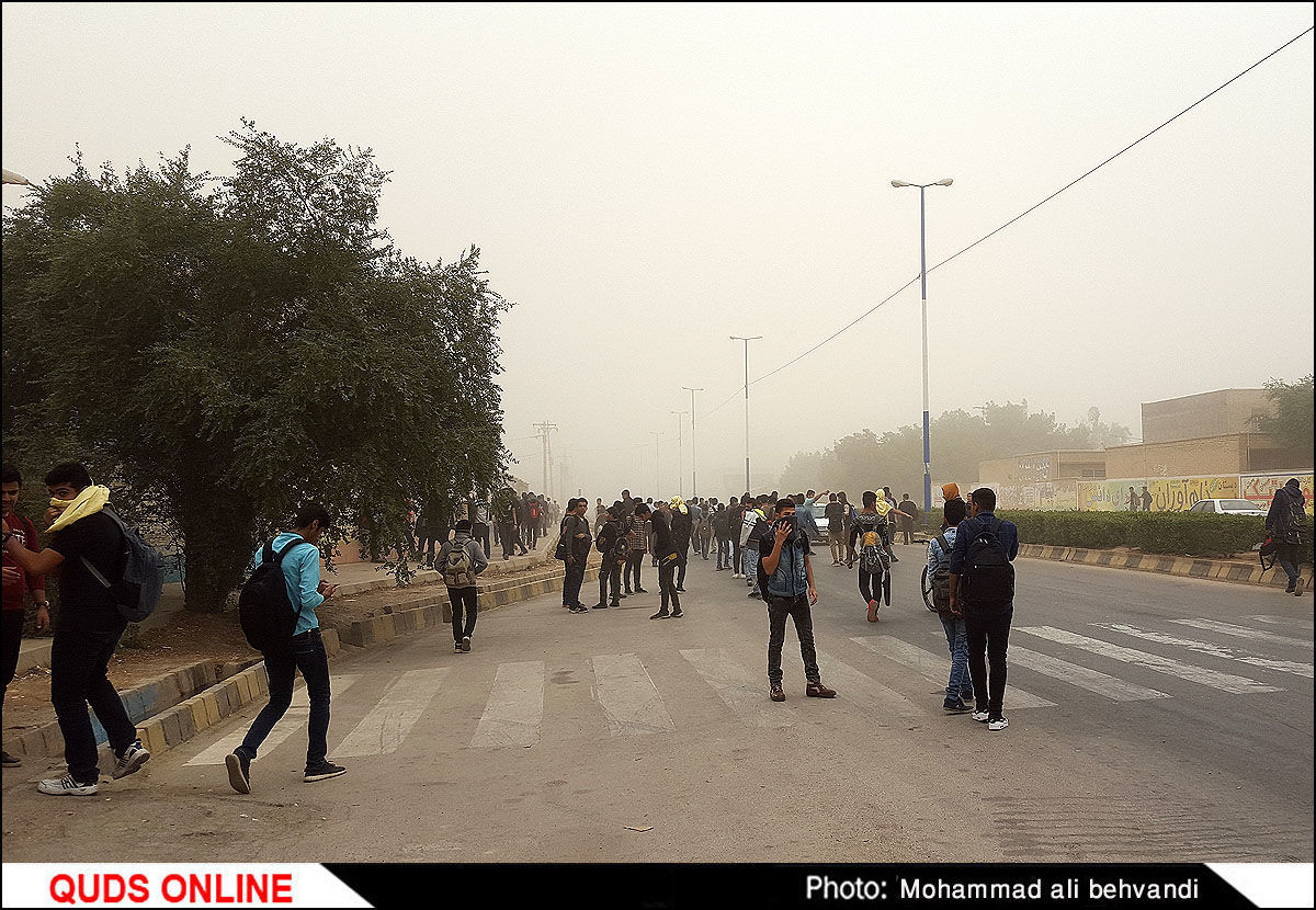 ریزگرد و سلامتی دانش آموزان خوزستانی