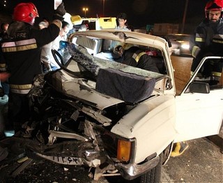 مرگ و میر تصادفات ایران برابر با کل تلفات رانندگی ۲۷ کشور اروپایی