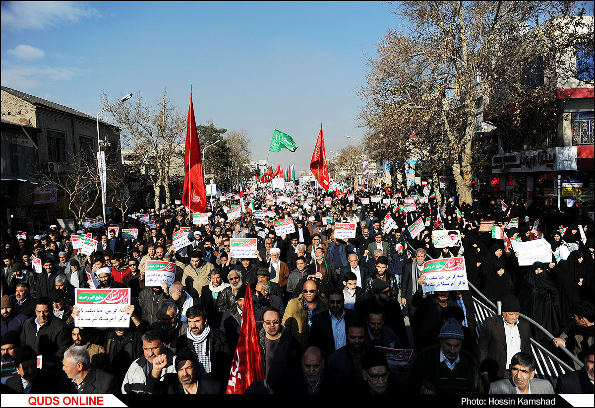 راهپیمایی اعتراضی در محکومیت اغتشاشات اخیر در گیلان برگزار می شود