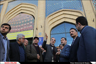 بازدید شهردار مشهد از مجموعه بازار امام رضا (ع)/گزارش تصویری
