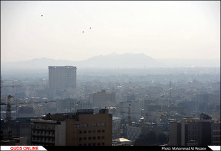آلودگی هوای مشهد/گزارش تصویری