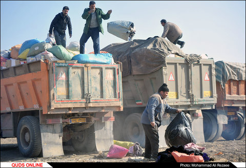 انهدام کالاهای قاچاق در مشهد