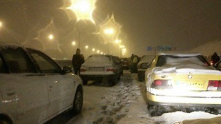 بسته بودن محدوده شمالی تهران - کرج به علت ترافیک شدید