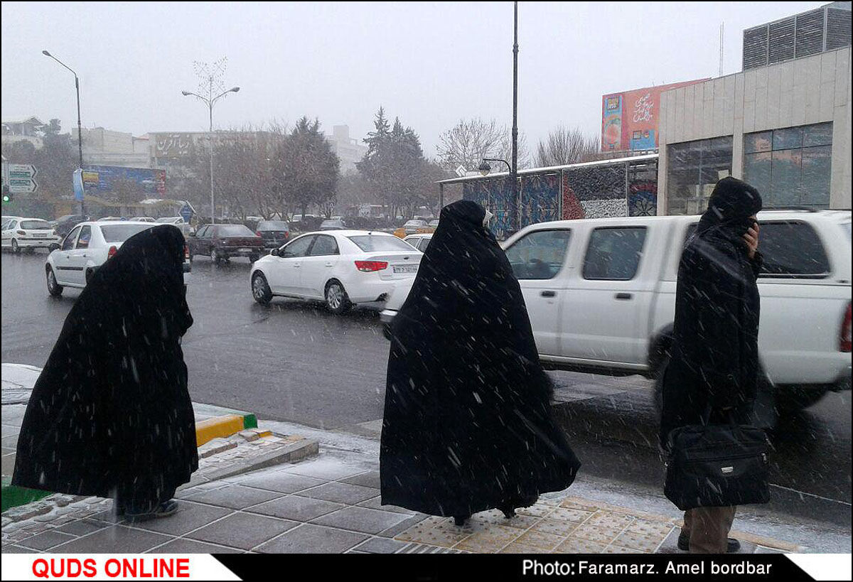 برف و باران مهمان شب چله در مشهد و استان/ ننه سرما هم می‌آید