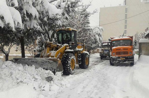 تجهیزات زمستانی شهرداری طالقان ناکافی است