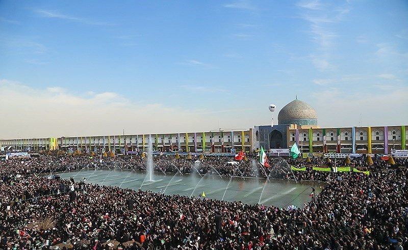  مسیرهای ۸ گانه راهپیمایی یوم‌الله ۲۲ بهمن در اصفهان اعلام شد