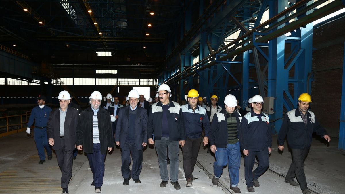 افتتاح چهار پروژه تولیدی و زیست محیطی ذوب آهن اصفهان 