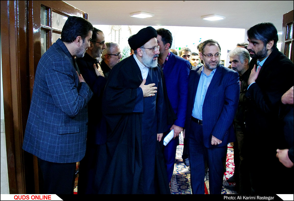 مراسم هفتمین روز درگذشت زنده یاد رضا مقدسی در مسجد رضا مشهد/گزارش تصویری