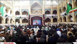 برگزاری همایش حوزه انقلابی و انقلاب اسلامی درمشهد/گزارش تصویری