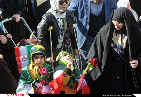 راهپیمایی ۲۲ بهمن در مشهد