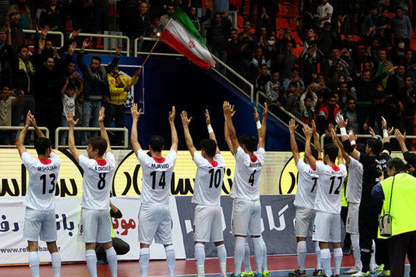 تیم ملی فوتسال ایران همچنان در رده ششم جهان و اول آسیا