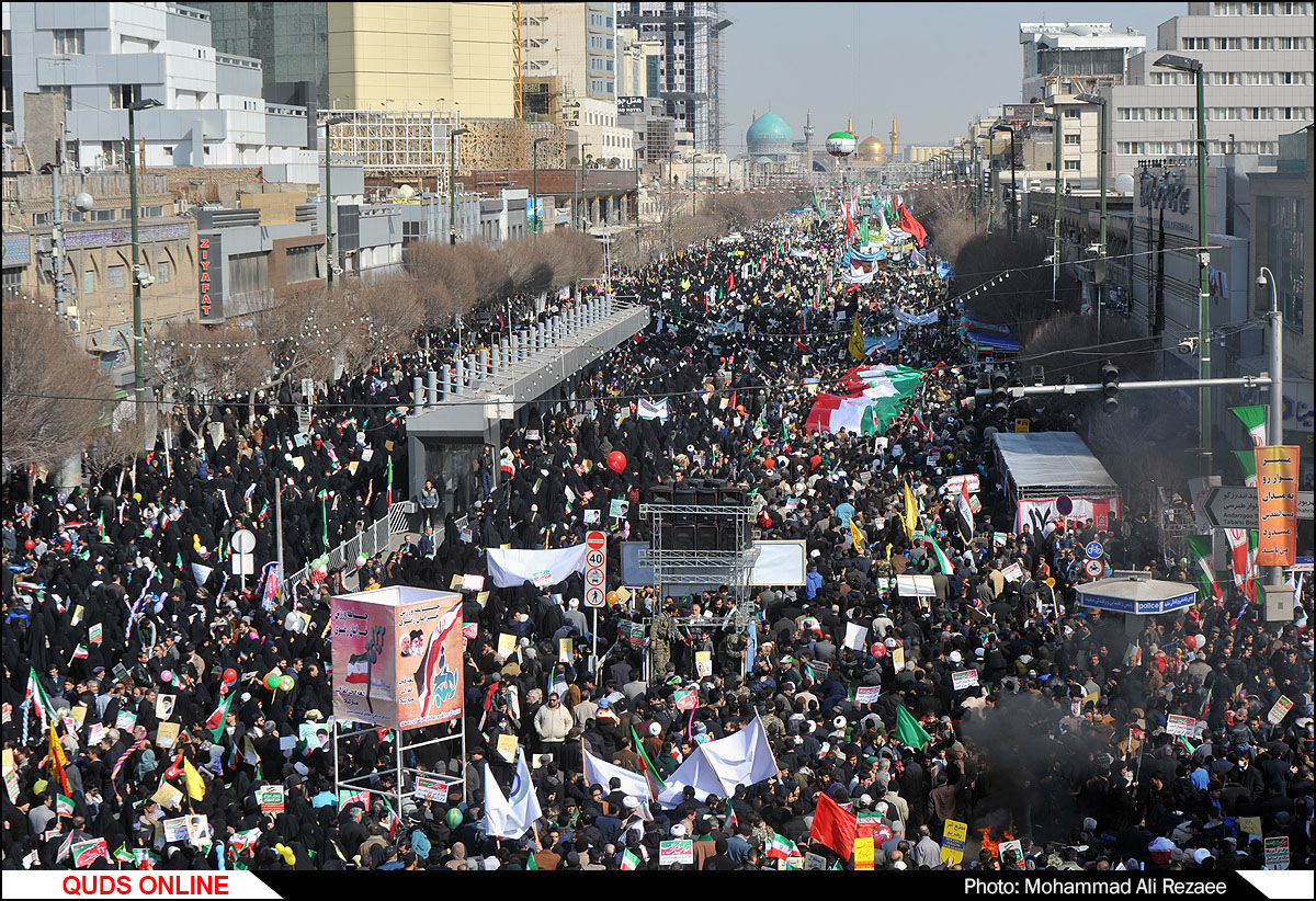 راهپیمایی ۲۲ بهمن در مشهد