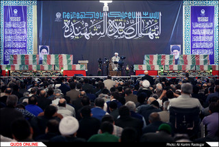 مراسم وداع با 30 شهید گمنام دفاع مقدس در حرم مطهر رضوی/گزارش تصویری