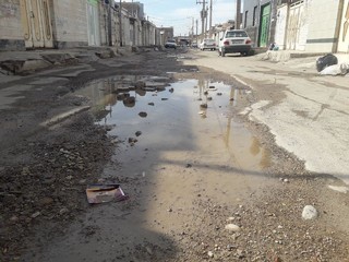 گلایه شهروندان منطقه ۶ اهواز از وضع نامناسب معابر/ خیابان هایی که غیر رفت و آمد شده اند