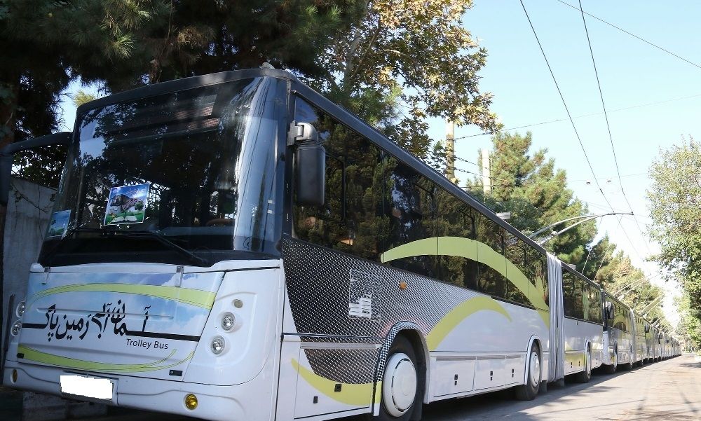 راه اندازی اتوبوس برقی در مشهد  