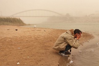 جدال باران و خاک در خوزستان!