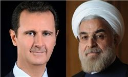 بشار اسد به روحانی تسلیت گفت