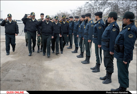 رزمایش بزرگ اقتدار و امنیت در حاشیه شهر مشهد مقدس / گزارش تصویری