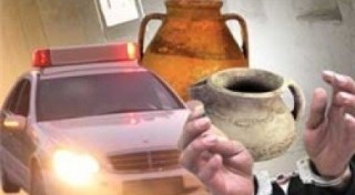 تیر حفاران غیرمجاز آثار تاریخی چناران به سنگ خورد