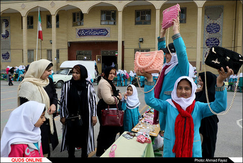 جشنواره کارآفرینان کوچک دانش آموزی با متفاوت ترین بازارچه نوروزی- گزارش تصویری