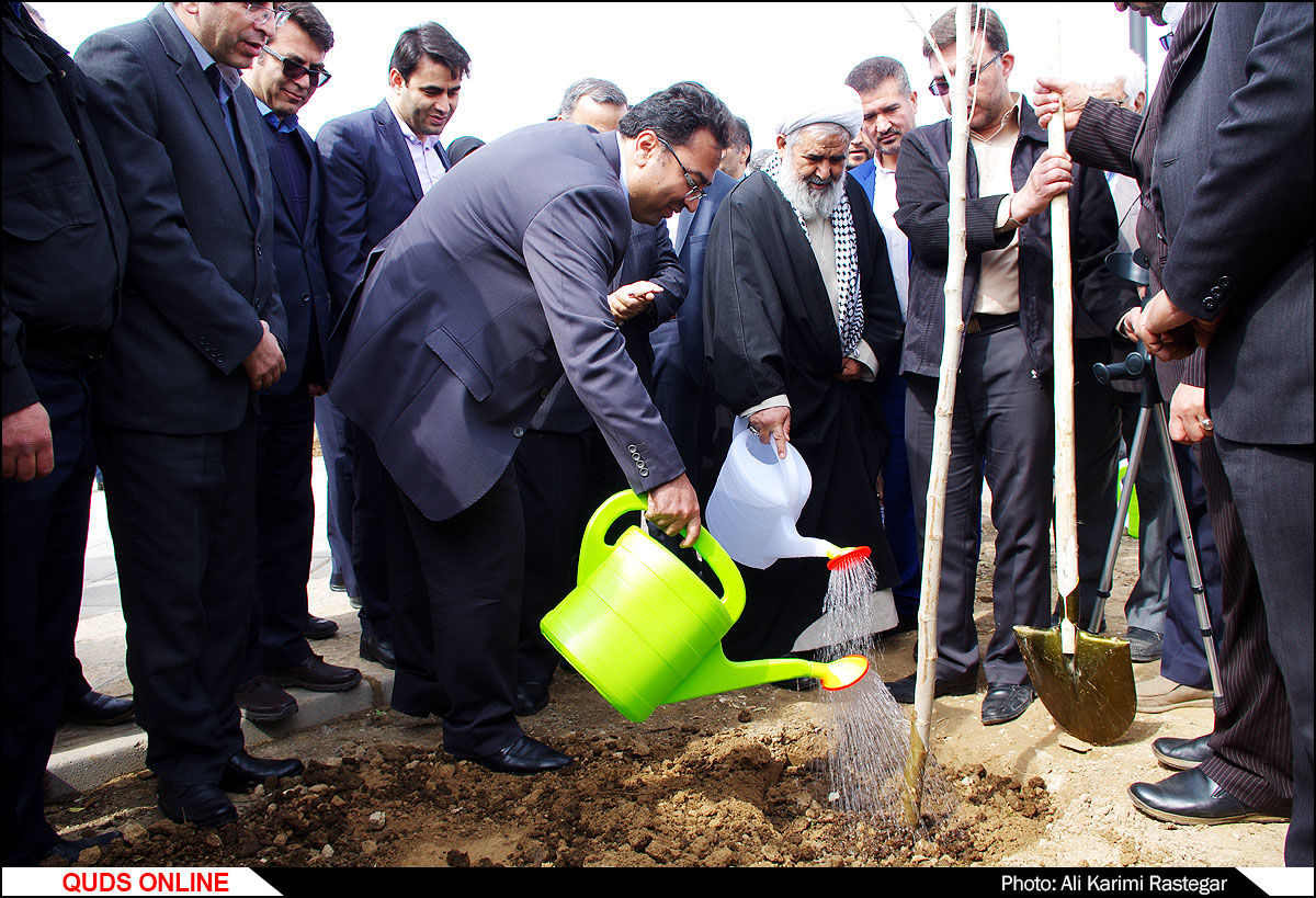 افتتاح طرح های عمرانی شهر جدید گلبهار