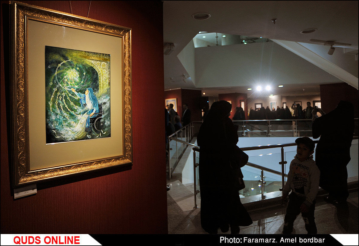 افتتاح بزرگترین نگارخانه شهر مشهد 