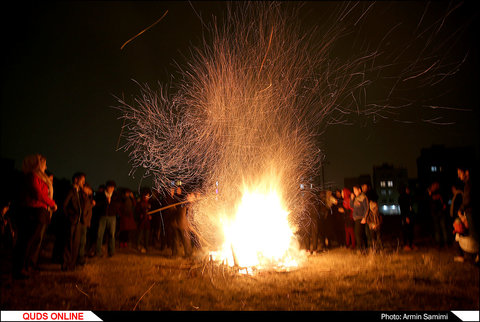 چهار شنبه سوری در مشهد