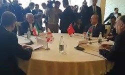 آغاز نشست چهارجانبه وزرای خارجه ایران، ترکیه، آذربایجان و گرجستان در باکو