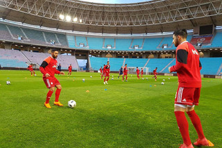 آخرین تمرین تیم ملی پیش از دیدار برابر تونس برگزار شد