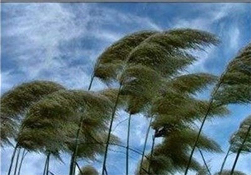 وزش بادهای نسبتا شدید جنوبی، مهمان یک روزه مردم قزوین
