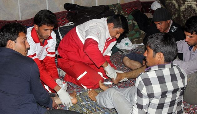 امدادرسانی به ۷۰ مصدوم کاروان زیارتی عراق/یک کشته در حادثه رانندگی