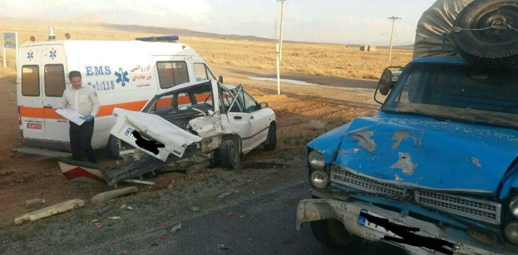 حادثه رانندگی در حومه مشهد ۲ کشته داشت